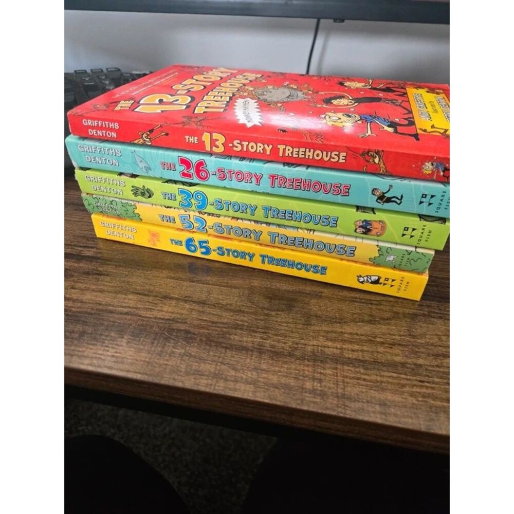 The 13 Story Treehouse box set books 1-5 by Andy Griffiths